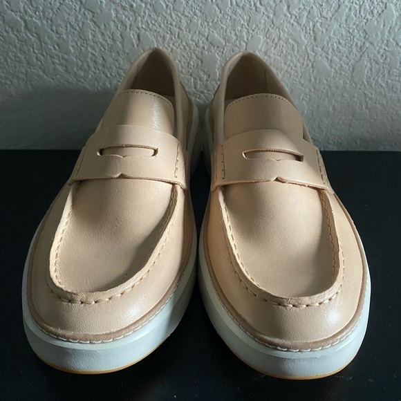 Cole Haan GrandPrø Topspin Vachetta Leather Barley Beige Ivory Penny Loafer 7M main image 13